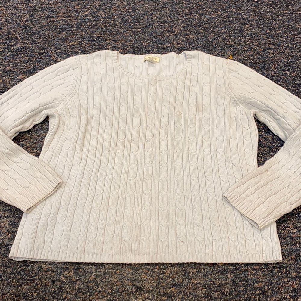 St. John’s Bay Baby Blue Sweater sz. XL